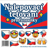 Nalepovací tetování pro fanoušky