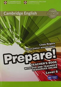 Prepare Level 6 Teacher´s Book with DVD and Teacher´s Resources Online