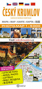 Český Krumlov - plán města 1:5 000