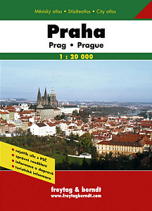 Praha atlas/spirála 1:20 000