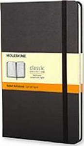 Moleskine Zápisník černý L, linkovaný, tvrdý