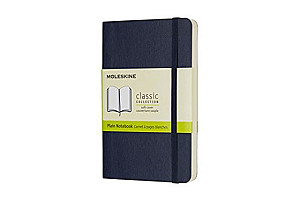 Moleskine Zápisník modrý S, čistý, měkký