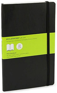 Moleskine Zápisník černý L, čistý, měkký