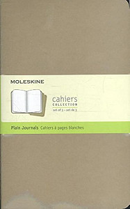 Moleskine Sešity 3 ks karton L ,čisté