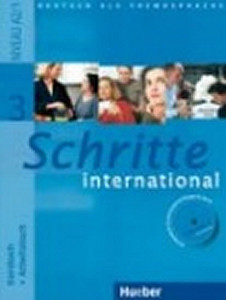Schritte International 3 Paket Kursbuch + Arbeitsbuch mit Audio-CD + Gloss.