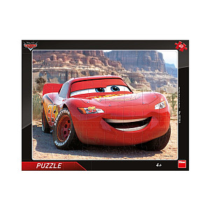Puzzle deskové Auta Blesk Mcqueen 40 dílků