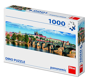 Hradčany: panoramic puzzle 1000 dílků