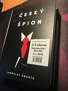 Český špion Erwin van Haarlem + Bisoni 001 - Komplet (2 knihy)