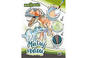 Dinosauři - Vodová omalovánka A4