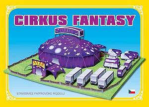 Cirkus Fantasy - Stavebnice papírového modelu