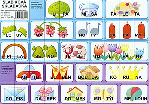 Slabiková skládačka