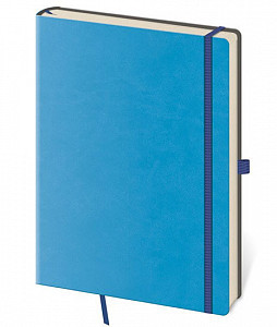 Zápisník Flexies Blue - L tečkovaný