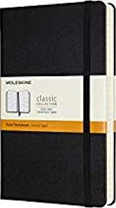 Moleskine Zápisník Expanded černý L, linkovaný, tvrdý