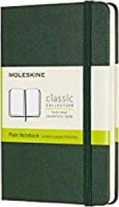Moleskine Zápisník zelený S, čistý, tvrdý