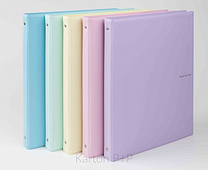 KARIS A5 plast PASTELINI růžová