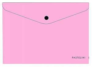 Psaníčko s drukem A4 PASTELINI růžová