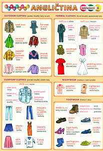 Obrázková angličtina 4 oblečení