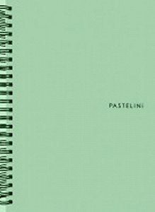 Twin wire blok A5 PP PASTELINI zelená