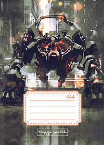 Školní sešit 644 Robot - Sešity