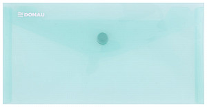 Obálka s drukem průhledná DL PP, zelená