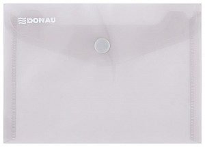 Obálka s drukem průhledná A6 PP, kouřová