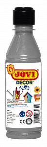 JOVI Decor akrylová barva - stříbrná 250 ml