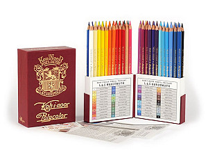 Koh-i-noor pastelky umělecké POLYCOLOR retro souprava 48 ks