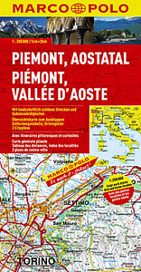 Piemont, Aostatal, Piémont, Vallée D´Aoste 1:200 000 / automapa