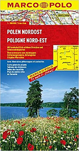 Polsko Nordost / mapa 1:300T MD
