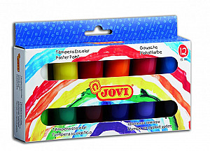 JOVI temperové barvy 12x15ml v kelímku