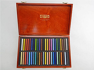 Koh-i-noor pastely olejové umělecké GIOCONDA 48 ks v dárkové dřevěné kazetě