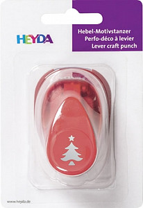 HEYDA ozdobná děrovačka velikost S - vánoční stromek 1,7 cm