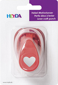 HEYDA ozdobná děrovačka velikost S - srdce 1,7 cm