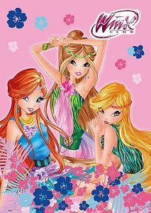 Winx Club A4 - omalovánka