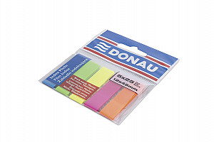 Samolepící plastové záložky 12 x 45 mm - mix neonových barev