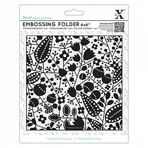 DOCRAFTS Xcut embosovací kapsa - bobule 15 x 15 cm