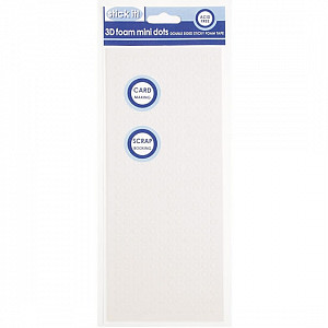 Pěnové oboustranně lepicí 3D tečky pr.5mm - 360 ks