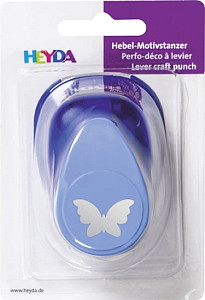 HEYDA ozdobná děrovačka velikost L - motýl 2,5 cm
