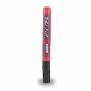 DARWI ACRYL fixa hrubá - Tmavě karmínová 6 ml
