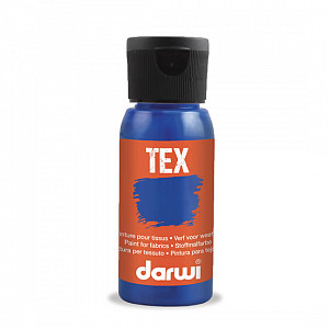 DARWI TEX barva na textil - Ultramarínová modrá 50 ml