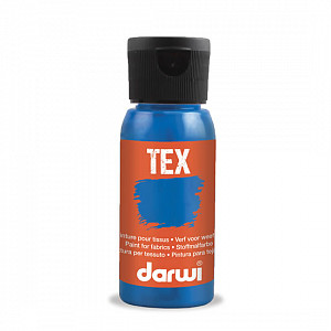 DARWI TEX barva na textil - Nebesky modrá 50 ml