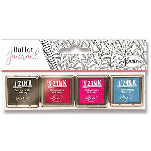Razítkovací inkousty do diáře Aladine Stampo BULLET JOURNAL - Star 4 ks