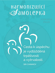 Harmonizující samolepka průhledná 