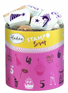 Razítka Stampo Scrap - narozeniny