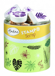 Razítka StampoScrap - tropické listy