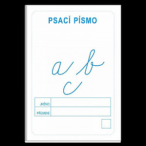 Psací písmo - sešit