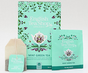 English Tea Shop Máta a zelený čaj - design mandala