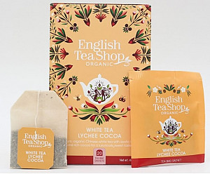 English Tea Shop Bílý čaj, lychee a kakao - redesign mandala