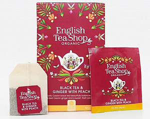 English Tea Shop Zázvor broskev - redesign mandala