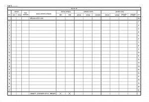 Deník a hlavní účetní kniha, A4, 41 listů